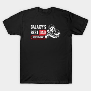 Galaxy best dad dodolorian star war t shirt T-Shirt